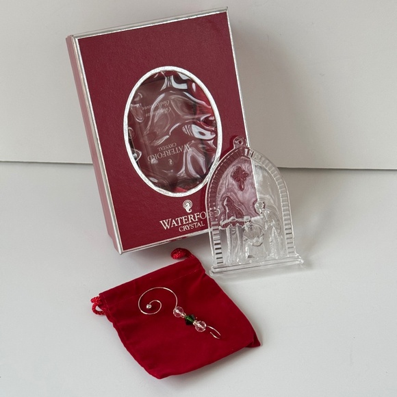 Waterford Crystal 2008 Christmas Ornament w/ Enhancer & Box - Nativity Wise Men - Picture 1 of 3